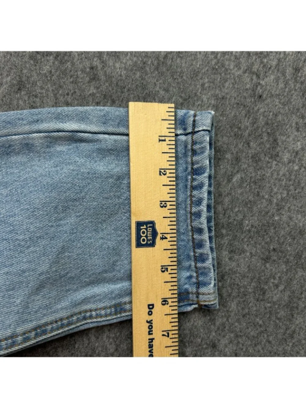 One Teaspoon Awesome Baggies Jeans Women's Size 26 Button Fly Distressed Denim - Picture 12 of 13